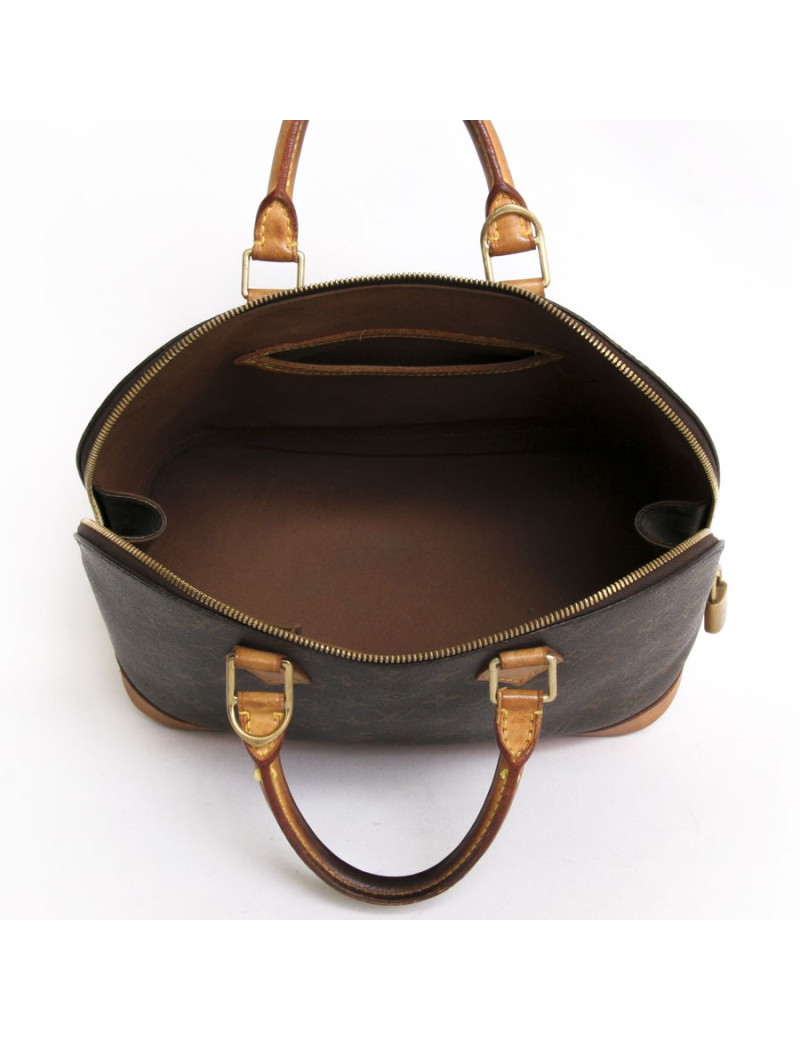 Sac "Alma" LOUIS VUITTON toile monogram marron vintage