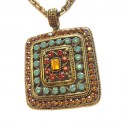 POGGI necklace with multicolor pendant