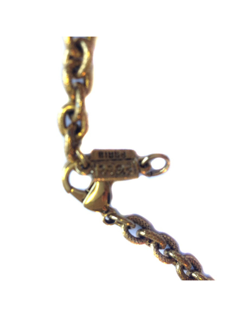 Collier POGGI avec pendentif multicolore 