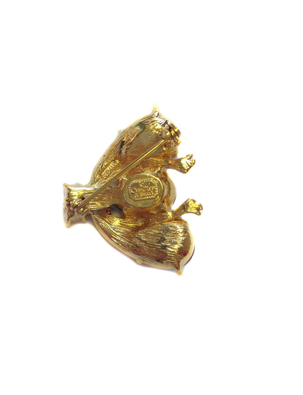 Broche CHRISTIAN DIOR "abeille"saphir et brillants