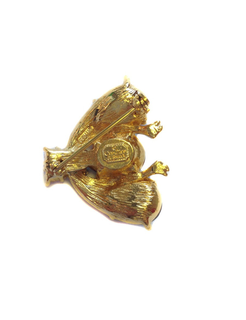 Broche CHRISTIAN DIOR "abeille"saphir et brillants