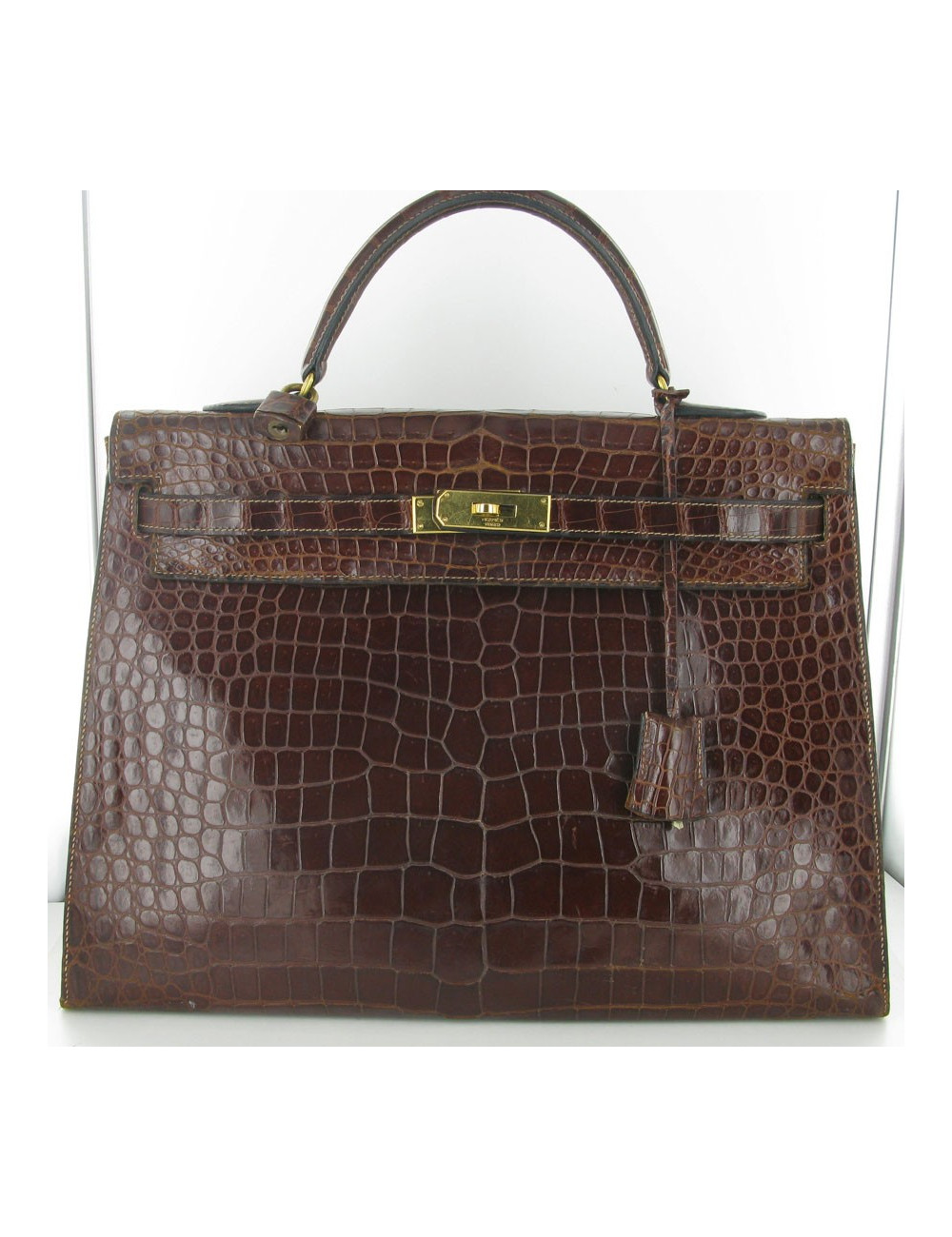 Kelly 35 crocodile porosus HERMÃˆS