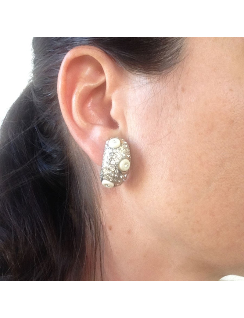 Clips VALENTINO strass 