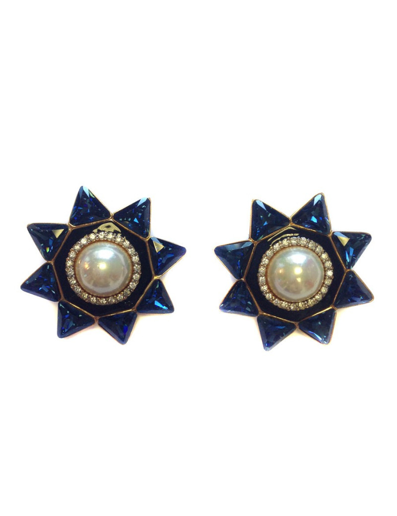 Clips Étoiles VALENTINO bleu