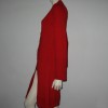 Long waistcoat CHANEL red cashmere