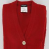 Long waistcoat CHANEL red cashmere