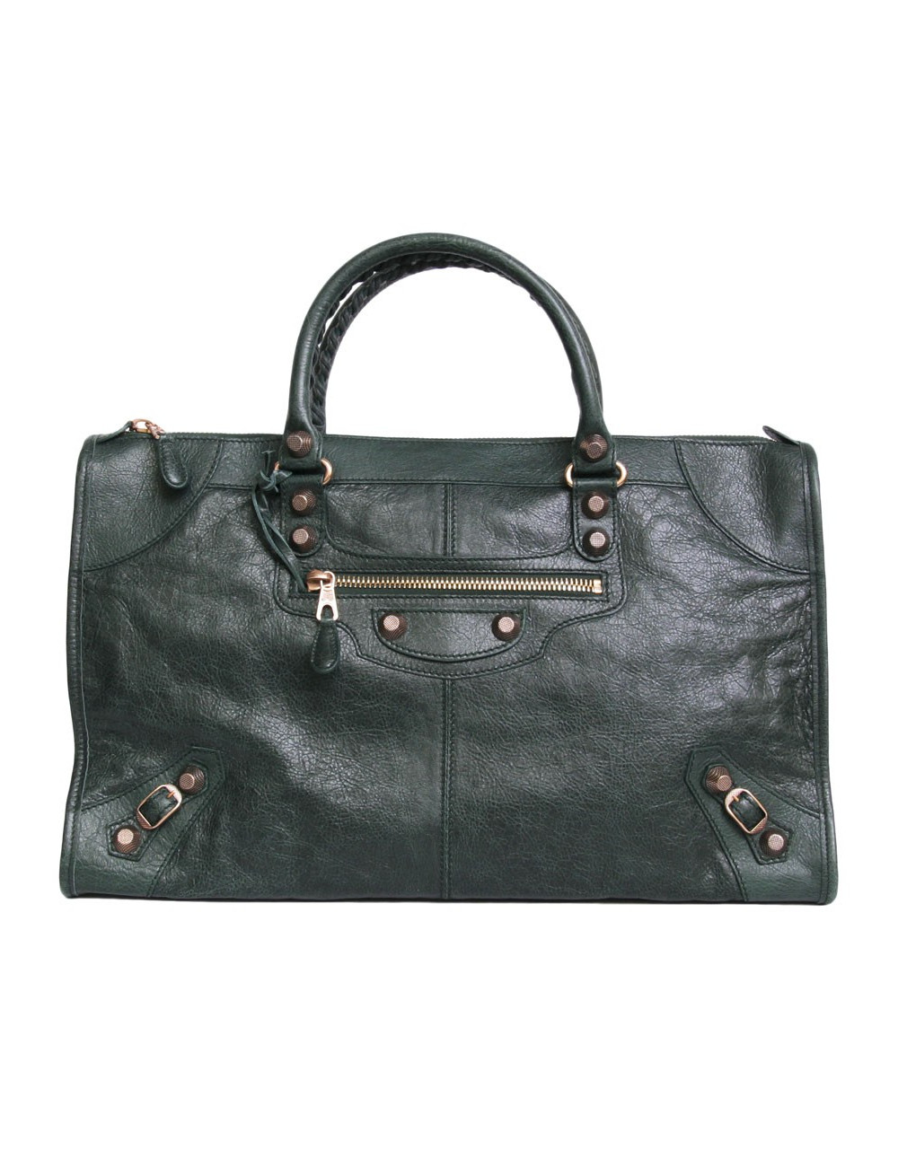 Sac BALANCIAGA "Giant Work"  vert 