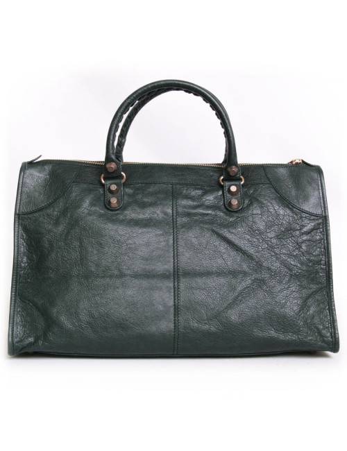 Sac BALANCIAGA "Giant Work"  vert 