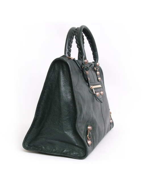 Sac BALANCIAGA "Giant Work"  vert 