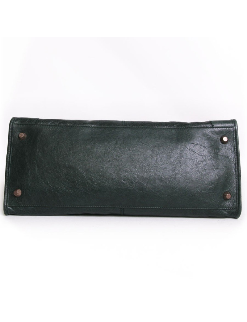 Sac BALANCIAGA "Giant Work"  vert 