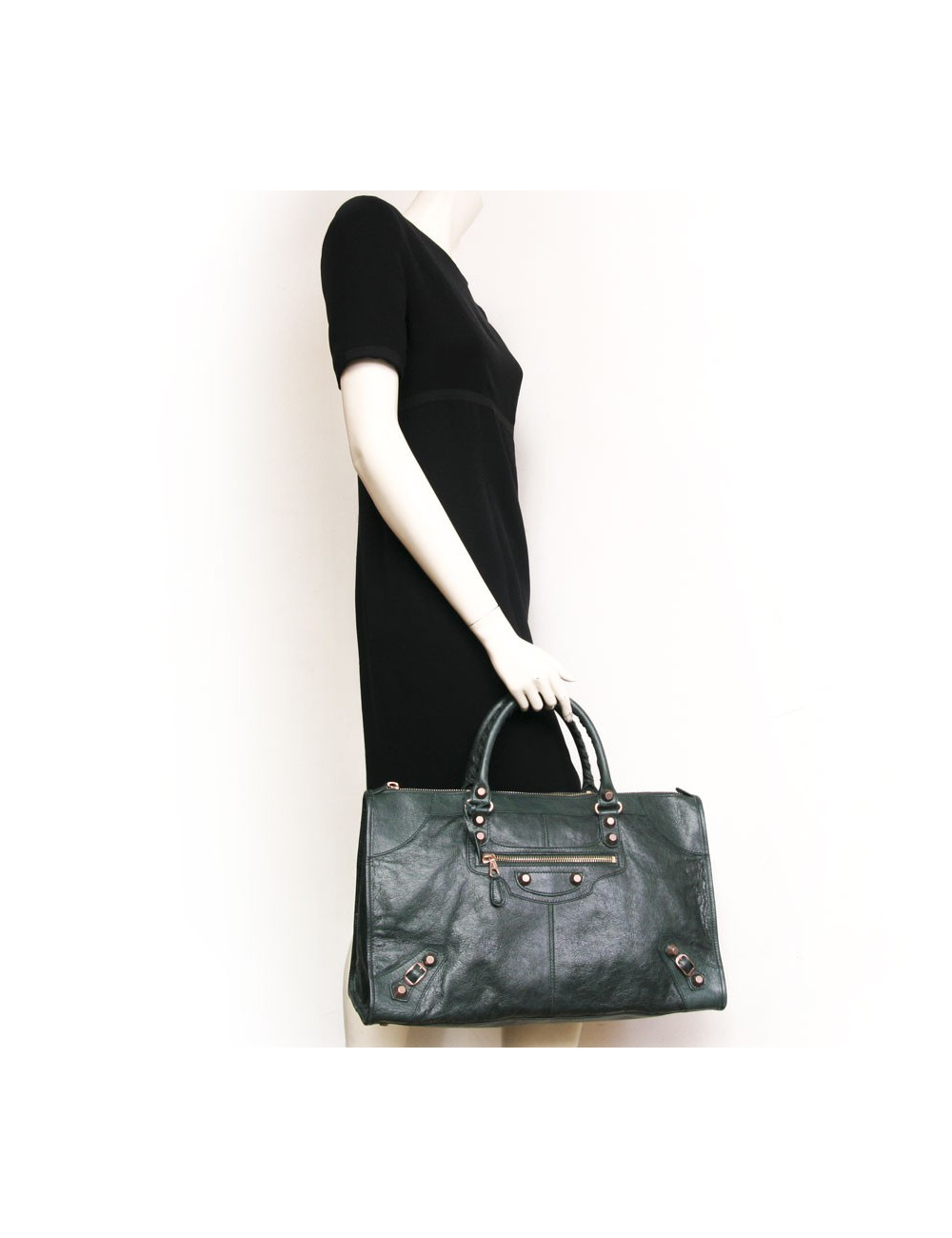 Sac BALANCIAGA "Giant Work"  vert 