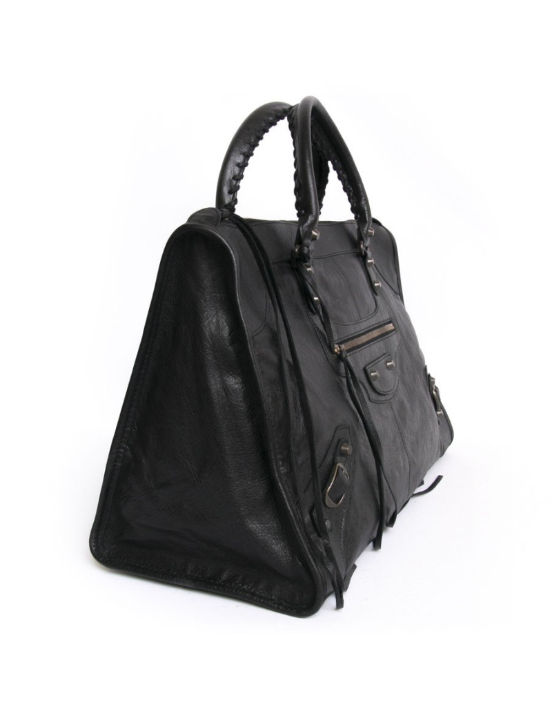 Sac BALANCIAGA "Giant City" noir 