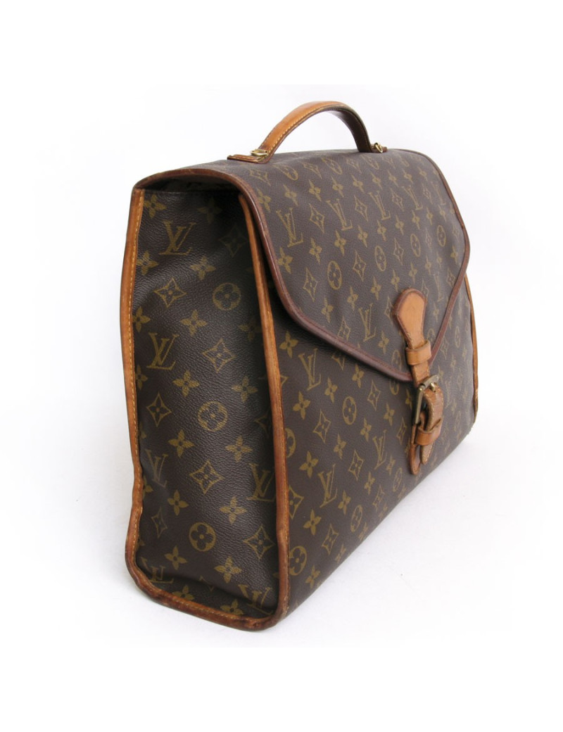 Sacoche LOUIS VUITTON toile enduite monogram vintage
