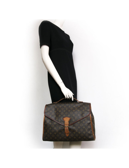 Sacoche LOUIS VUITTON toile enduite monogram vintage