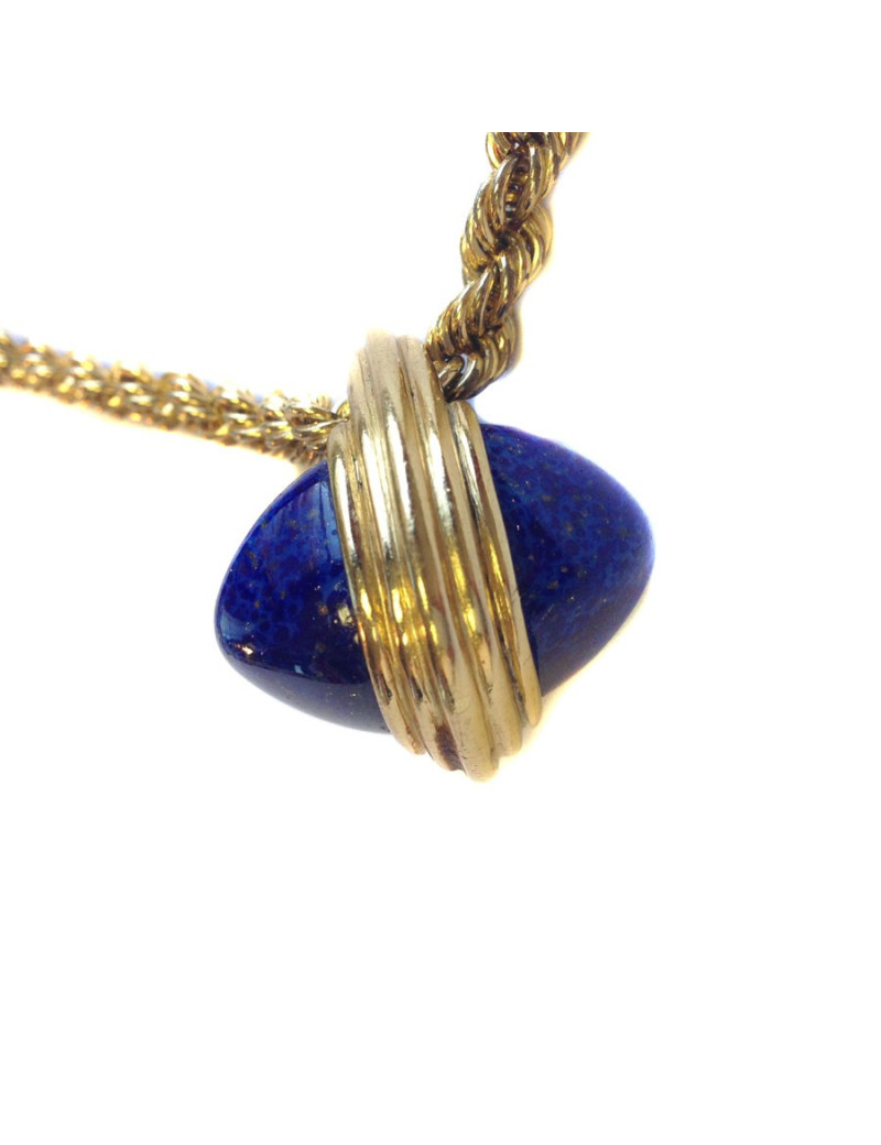 Collier pendentif Lapis lazuli SANS MARQUE