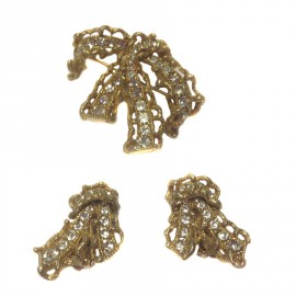 PIN and clips of ear CINER jewelry