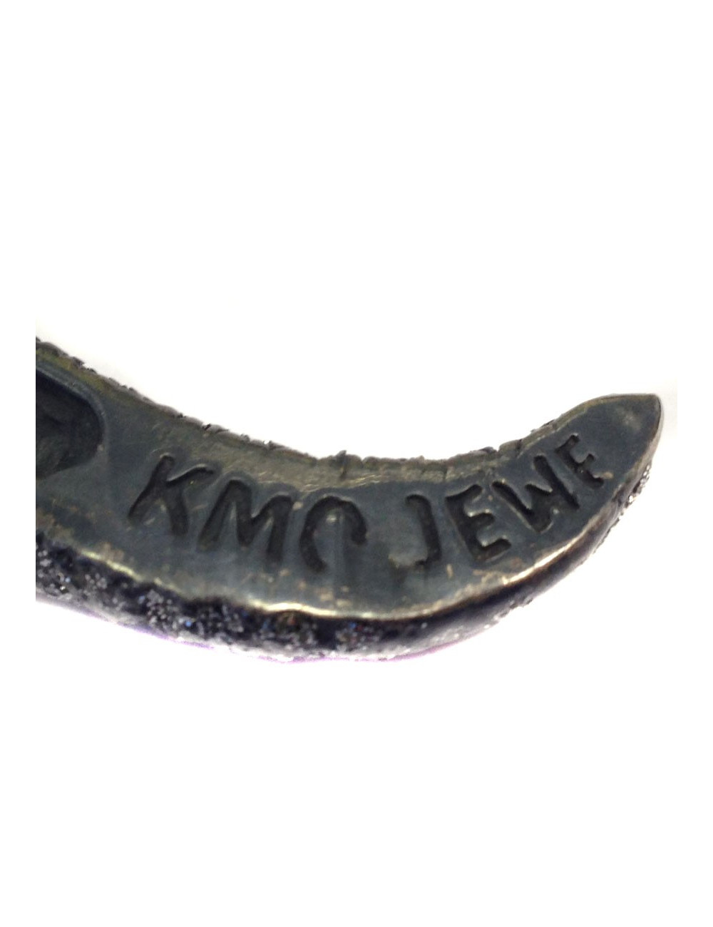 Manchette "Serpent" ruthénium  strass autres marques