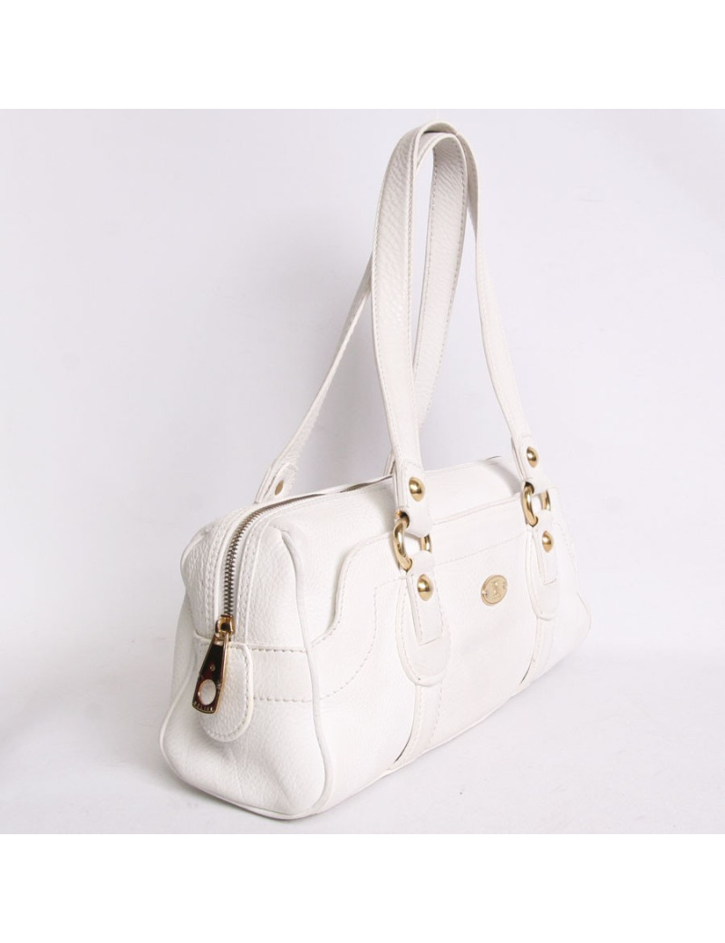 Sac CELINE taurillon clémence blanc