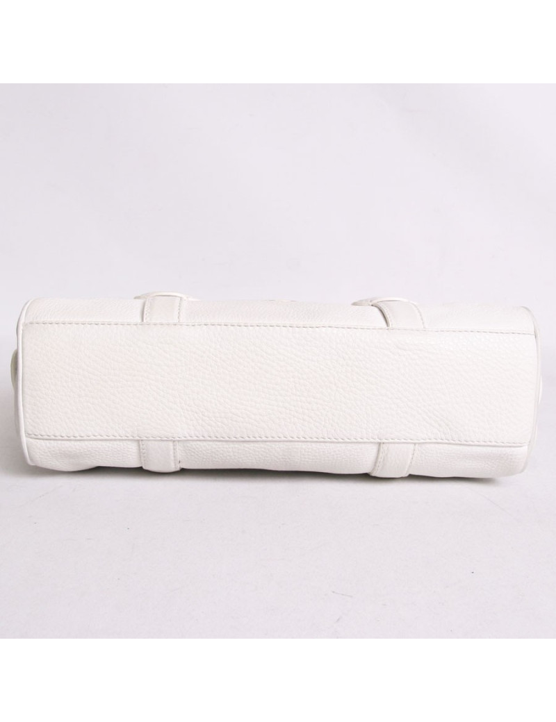 Sac CELINE taurillon clémence blanc