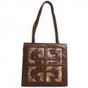 GIVENCHY bag in Brown lambskin leather and python