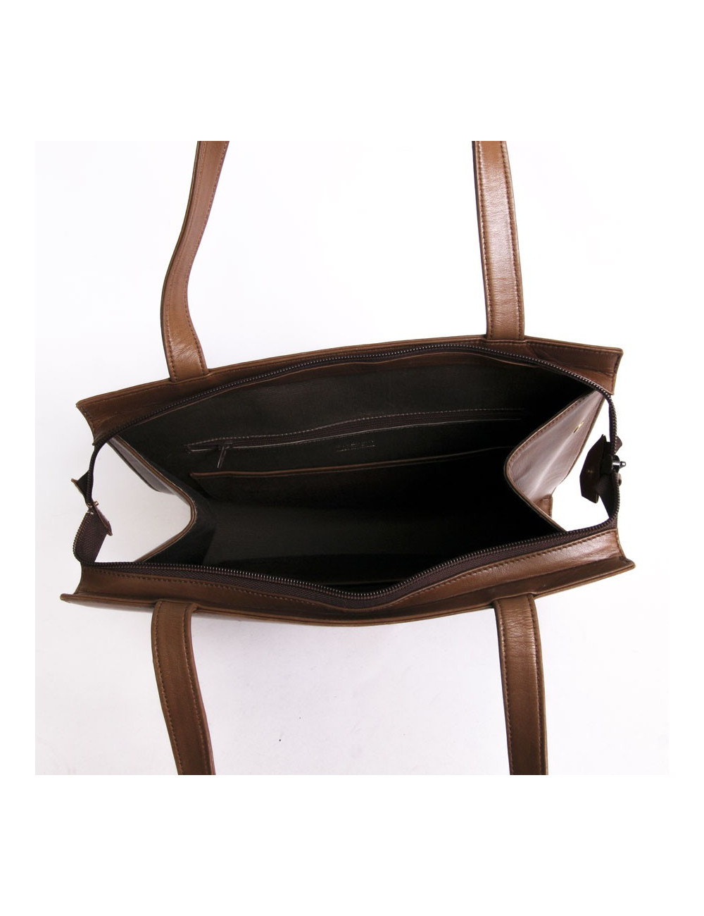 Sac GIVENCHY en cuir d'agneau marron et python