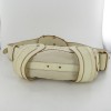 Bag leather and unbleached fabric CHLOE