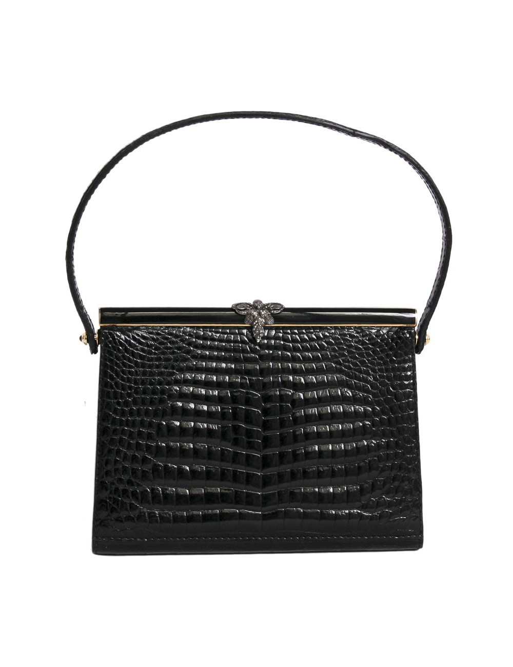 Mini sac du sac en crocodile anonyme