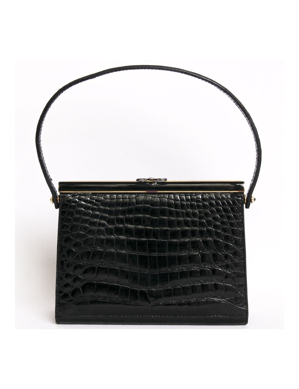 Mini sac du sac en crocodile anonyme