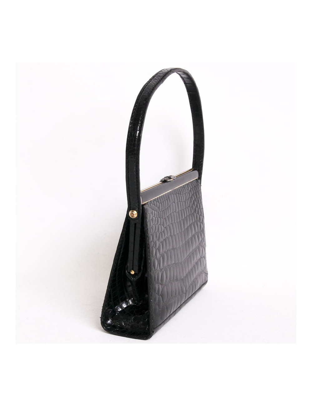Mini sac du sac en crocodile anonyme