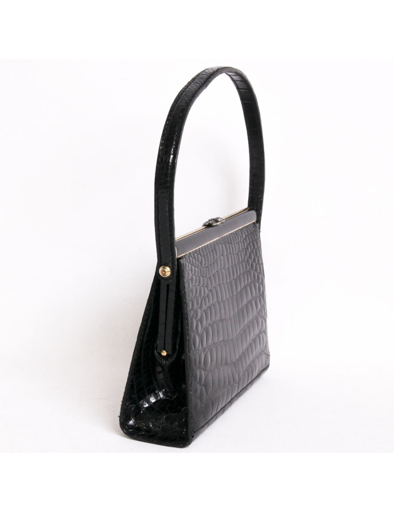 Mini sac du sac en crocodile anonyme