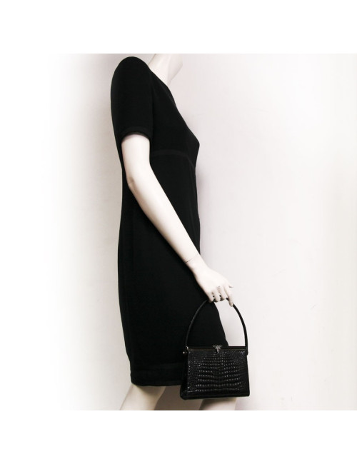 Mini sac du sac en crocodile anonyme