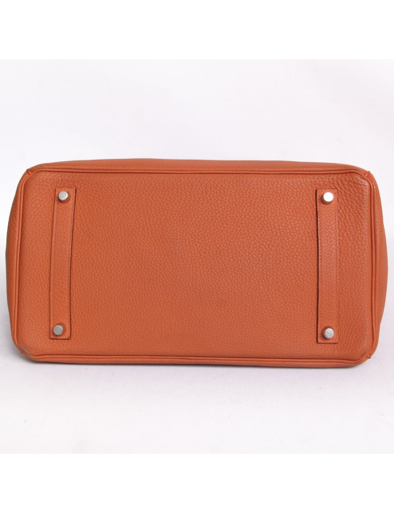 Sac Birkin 35 HERMES togo orange