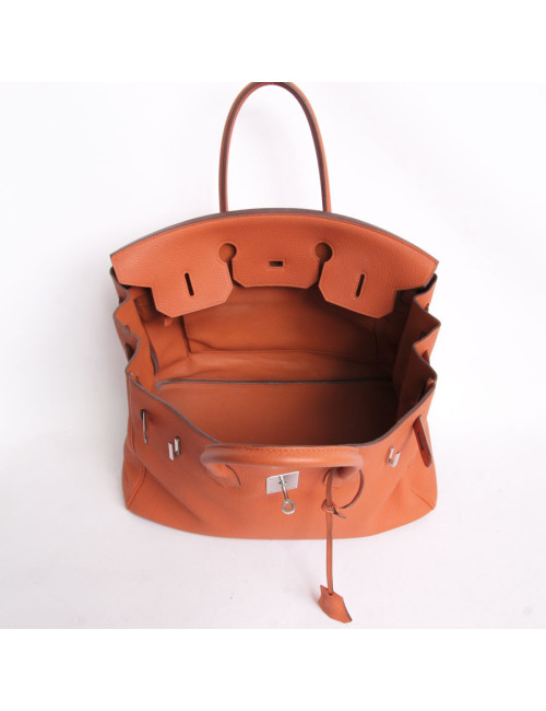 Sac Birkin 35 HERMES togo orange