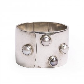 CASSOWARY cufflinks in sterling silver
