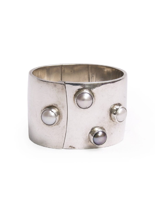 Manchette CASOAR en argent massif