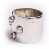 CASSOWARY cufflinks sterling silver