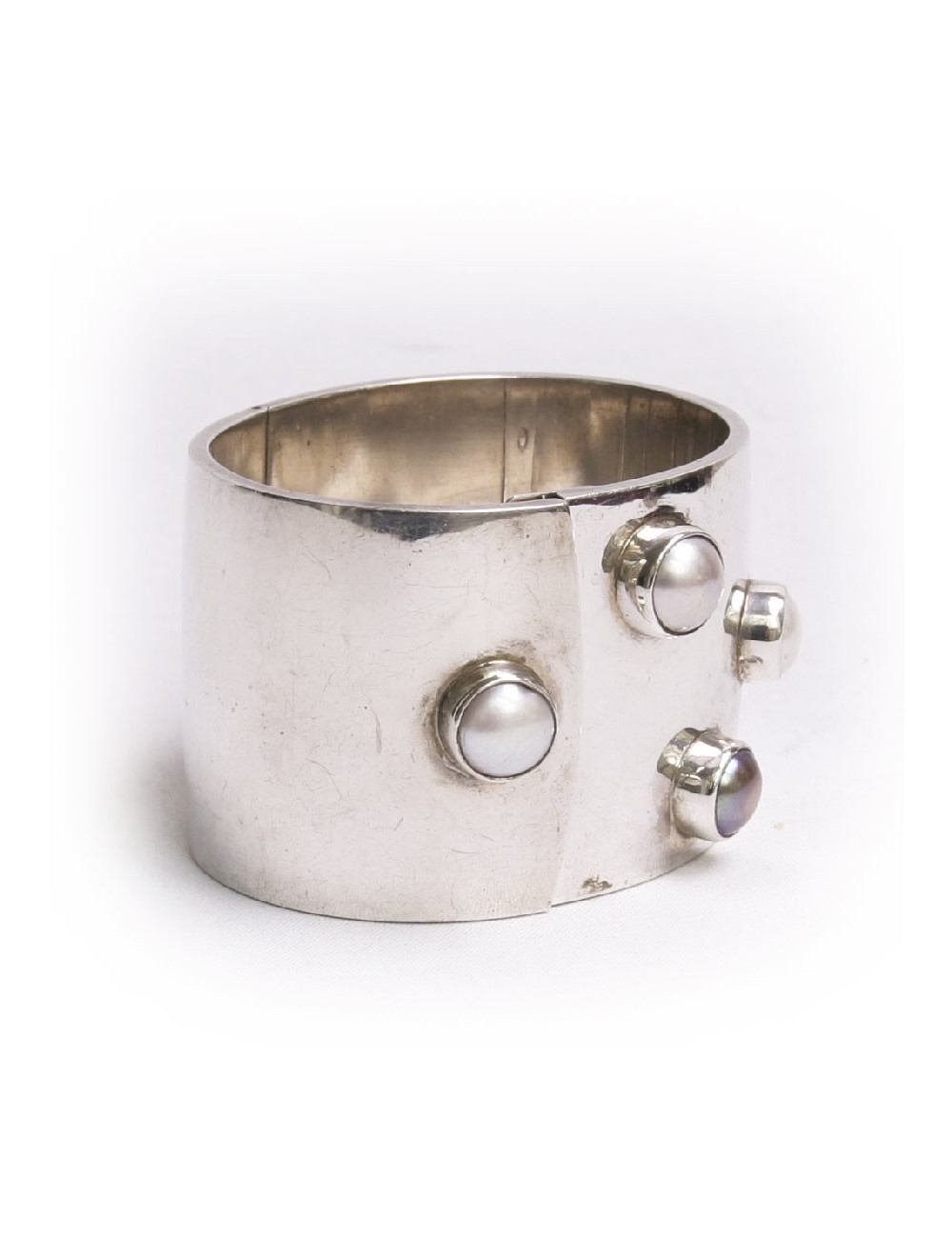 Manchette CASOAR en argent massif