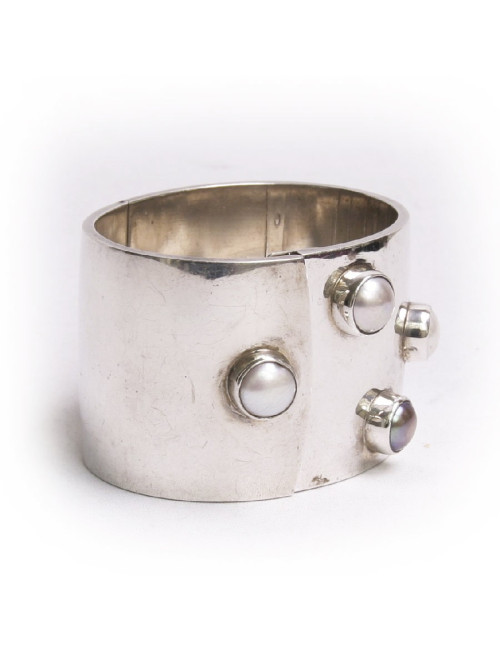 Manchette CASOAR en argent massif