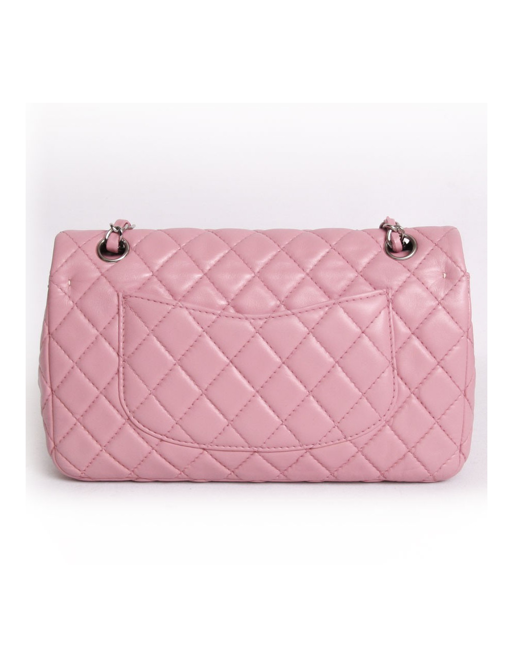 Sac Timeless CHANEL  cuir d'agneau lisse rose