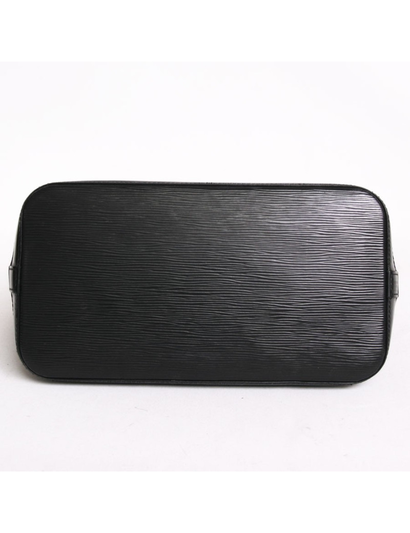 Sac LOUIS VUITTON "Alma" en cuir épi noir TM