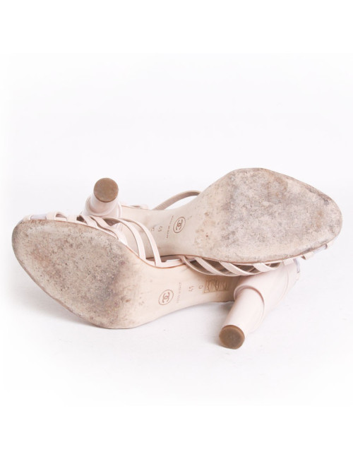 Chaussures ouvertes CHANEL T 41ROSE