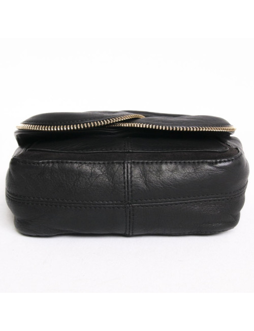 Sac pochette See by CHLOE cuir noir