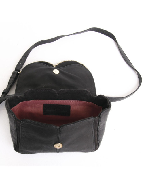 Sac pochette See by CHLOE cuir noir