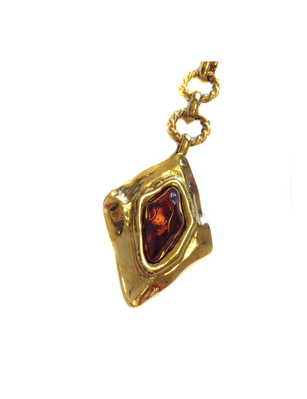 Ceinture-sautoir YVES SAINT LAURENT dorée