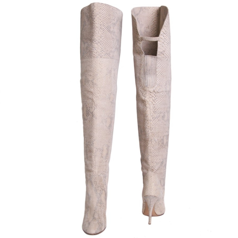 cuissarde python mango