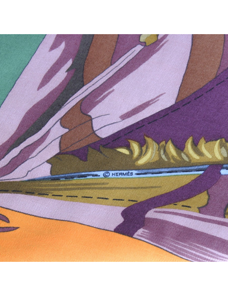 Châle HERMES  cachemire et soie