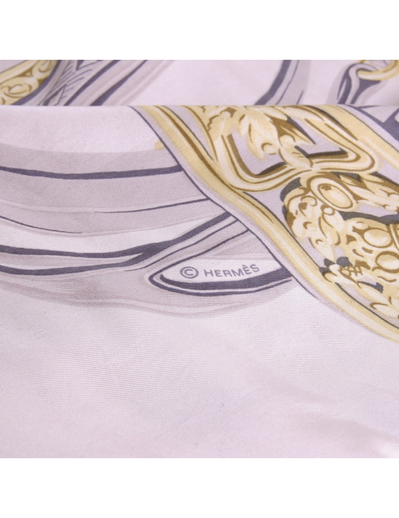 Grand Foulard HERMES "Brides de Gala" soie