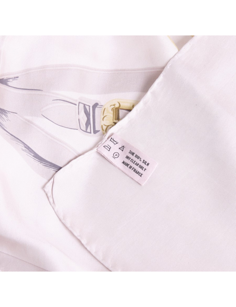 Grand Foulard HERMES "Brides de Gala" soie