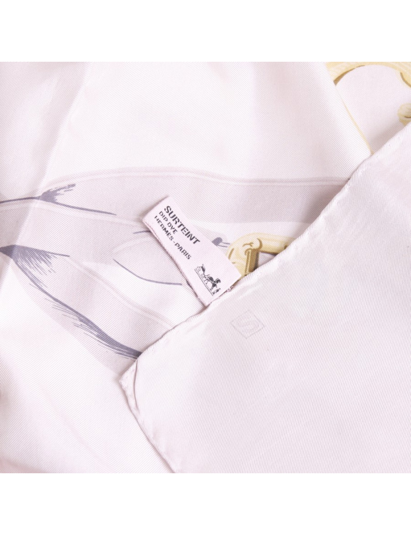 Grand Foulard HERMES "Brides de Gala" soie