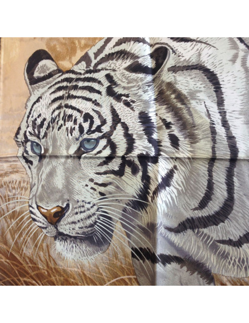 Carré "tigre du Bengale" HERMES 90 x 90
